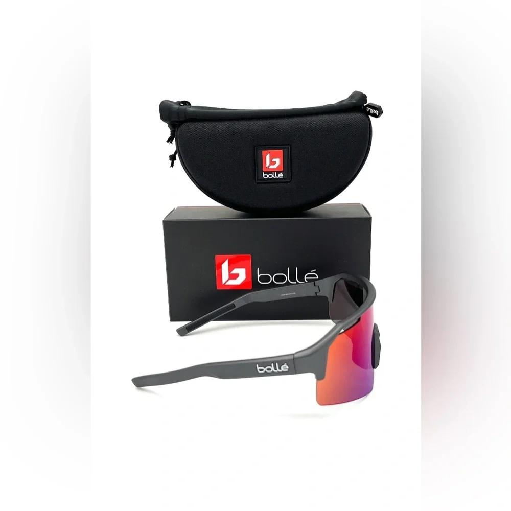 BOLLE C-SHIFTER Titanium Matte / Volt Ultraviolet 140mm Sunglasses